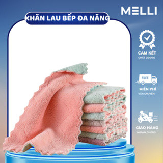 Set 10 khăn lau bếp, lau đa năng