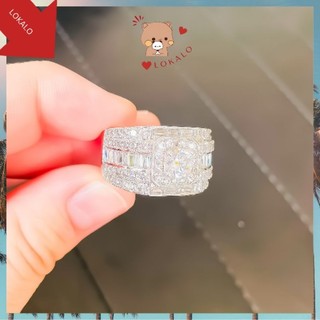  Nhẫn Nam Trắng Đẹp Nhẫn Vonfram Cao Cấp Không Phai Tặng kèm hộp - Đeo Dự Lễ Tiệc Uống Cà Phê Rất Sang 26.12.23 