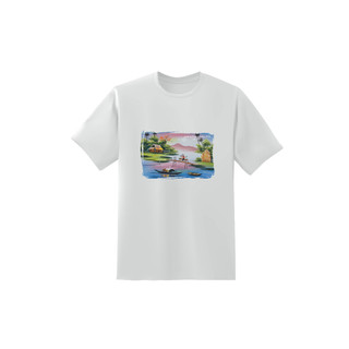 T-shirt Unisex / Áo thun in Mekong Evening - Mekong 22
