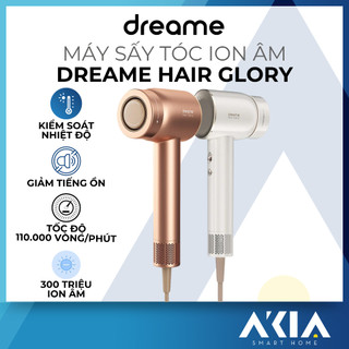 Máy sấy tóc Dreame Hair Glory Standard AHD6A - Máy sấy ion âm, Chống ồn, Điều khiển nhiệt độ - Bản quốc tế