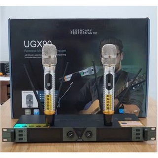 Micro không dây 90 tụ to nhập khẩu chính hãng, micro karaoke chống hú cực tốt hàng chuẩn 4 râu, bắt sóng tốt