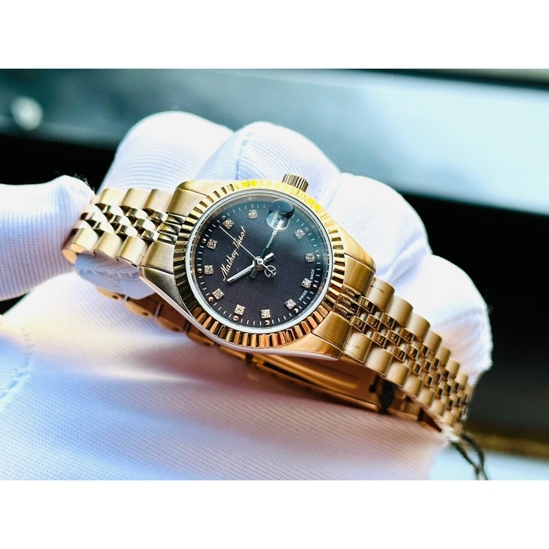 Đồng hồ nữ dây thép Mathey Tissot D710PRM