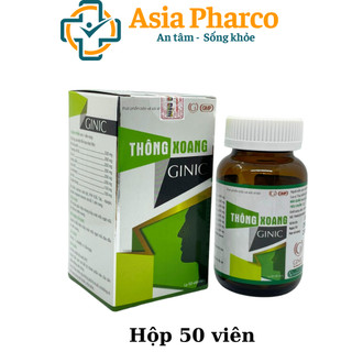 Thông xoang ginic lọ 50 viên nang