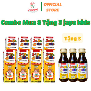 Combo mua 8 Tặng 3 Japa kids Orihiro kích thích ăn ngon,tăng chiều cao cho bé.