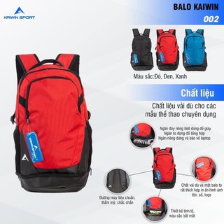 Balo Thể Thao Kaiwin 002, thích hợp đi du lịch, đi tập gym bóng đá, nhiều ngăn tiện lợi