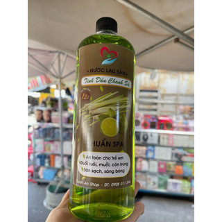Nước lau sàn .tinh dầu sả chanh đuổi côn trùng .1 lít .