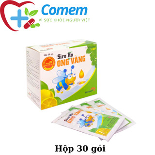 Siro ho Ong Vàng (Hộp 30 gói x 5ml)