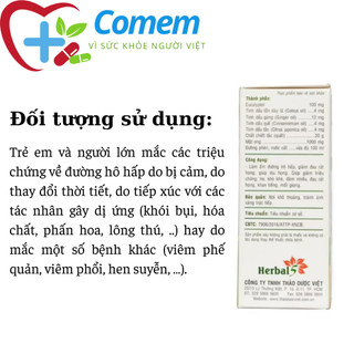 Siro ho Ong Vàng (Hộp 30 gói x 5ml)