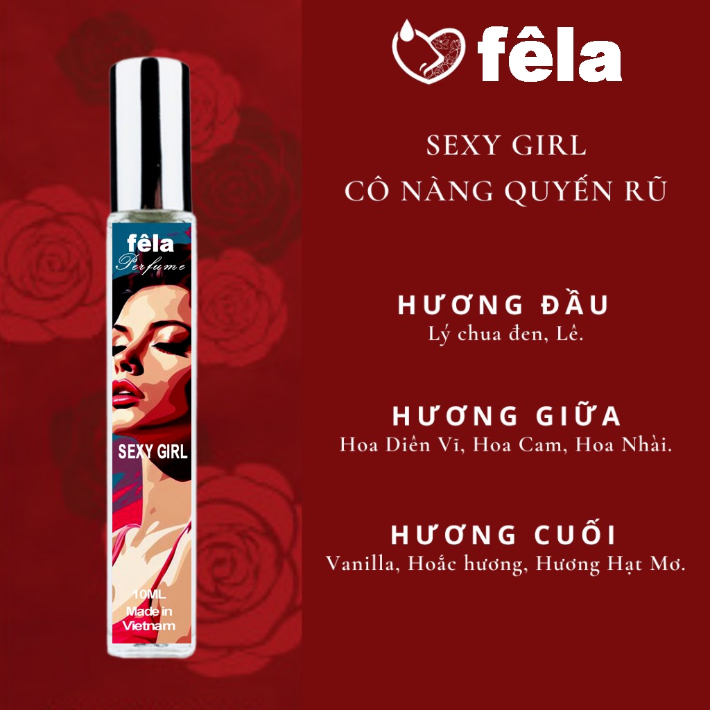 Nước Hoa Cô Bé / Nước Hoa Vùng Kín cho chàng yêu hơn, Quyến Rũ Thơm Lâu Chai Xịt 10ml / 20ML( CHE TÊN SP)
