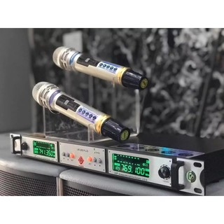 Micro không dây cao cấp ur-29d plus-main 4 râu điểu chỉnh được 200 tầng số, chất lượng cao bảo hành 12 tháng