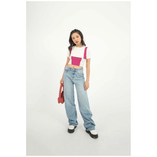 Quần Jeans suông Secodee