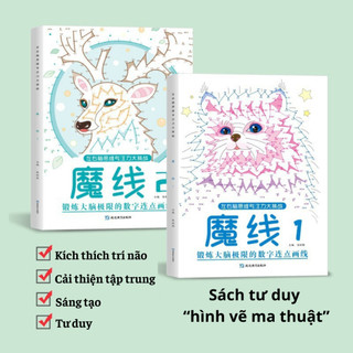 Vở vẽ MA TRẬN TRÍ TUỆ kích thích tư duy- phản xạ nhiều mức độ
