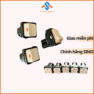 Hạt công tắc s19 sino - vanlock, hạt công tắc vuông 1 chiều / 2 chiều chính hãng sino