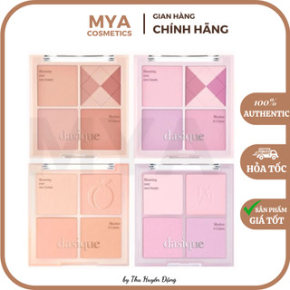 Bảng má hồng dasique blending mood cheeck 4 ô, bảng má - mya cosmetics