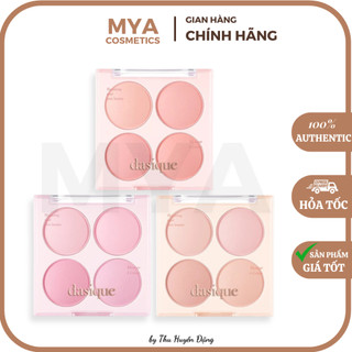Bảng phấn má hồng dasique blending mood 4 ô tròn, má hồng - mya cosmetics