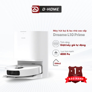 Robot hút bụi lau nhà dreame l10 prime bảo hành 12 tháng
