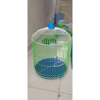 Lồng chim chào mào, Hoạ mi, Khướu, chích choè than chất liệu kẽm nhúng nhựa - size 36 x 57