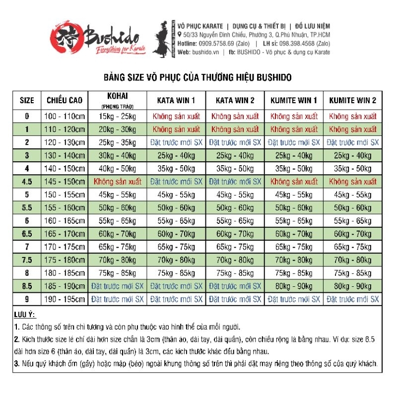 VÕ PHỤC KUMITE KIM CƯƠNG hiệu BUSHIDO
