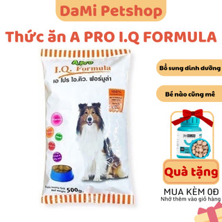 Thức ăn chó giá tốt a pro i.q formula dog food - hạt a pro i.q formula 500gr