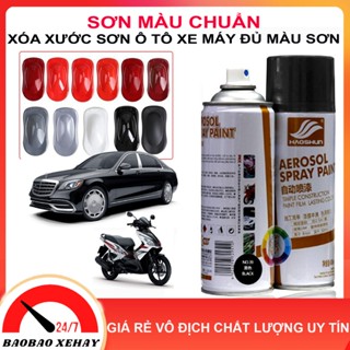 [ Chuẩn màu ] Sơn xóa vết xước ô tô,xe máy - Sơn xe ô tô màu trắng, đen, đỏ,ghi bạc, xám lông chuột, xanh - Chính hãng