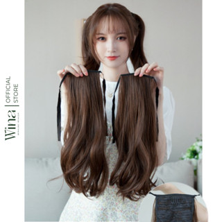 Combo Tóc Cột 2 Bên WINA Xoăn Sóng Nhẹ Sợi Tơ 38cm D15S