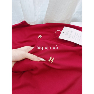SET ÁO DÍP LEN CAO CỔ MIX CV DẠ BÚT CHÌ
