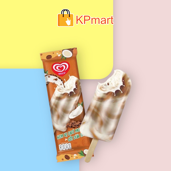 Kem cà phê mocha cốt dừa Thái Wall's 60ML
