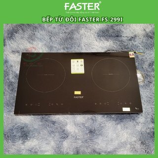 Bếp từ đôi Faster FS 299I / Bếp từ âm 2 lò inverter, Bảo hành chính hãng Faster 3 năm