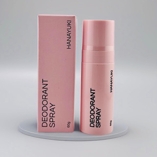 Xịt Khử Mùi Cơ Thể Deodorant Spray Hanayuki 60g Xịt thơm, khử mùi, ngăn mùi cơ thể