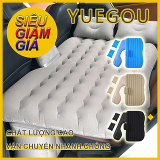 Giường bơm hơi ô tô, đệm ngủ sau ô tô, đệm ngủ ô tô có gối, đựng đồ đa năng tiện lợi, giường hơi du lịch dã ngoại trên ô