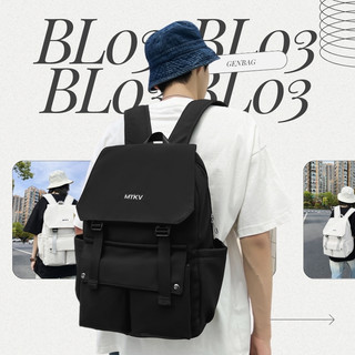 Balo ulzzang nam nữ genbag cặp đi học đựng vừa a4 laptop 15.6 inch giá rẻ bl03