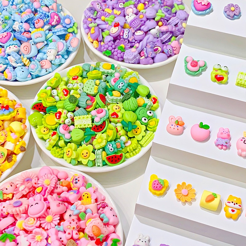 1/5 Charm Hoạt Hình Siêu Cute, Phụ Kiện Tự Làm Thủ Công