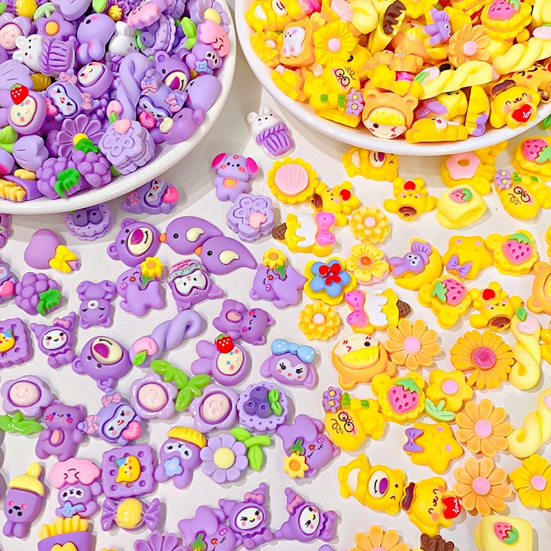 1/5 Charm Hoạt Hình Siêu Cute, Phụ Kiện Tự Làm Thủ Công