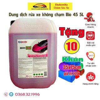 Dung dịch rửa xe không chạm Bio 45 22L