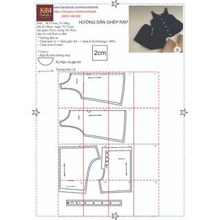 Rập giấy a0 mã r86 - rập bộ