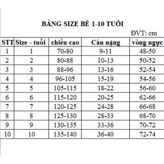 Rập giấy A0 mã R86 - bộ cho bé