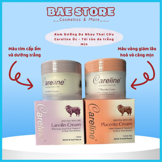 Kem cừu careline úc màu tím và vàng dưỡng ẩm hộp 100g