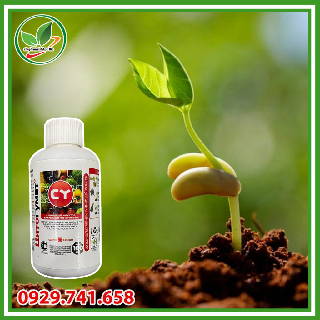 Phân bón sinh học siêu ra Hoa Đậu Trái- CYTOHUMATE. Chai 100ml
