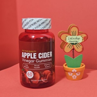 Kẹo Dẻo Giấm Táo Apple Cider Giảm Cân Giúp Đẹp Dáng Sáng Da - Hộp 60 viên