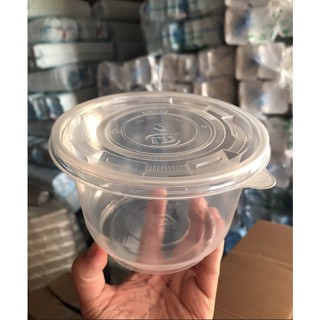 Lốc 50 Tô Nhựa 1000 ml Có Nắp Đậy Kín đựng Bún Phở Cháo Đồ Ăn các loại