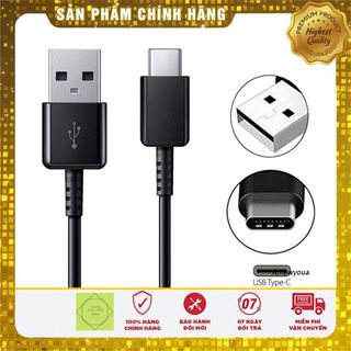 Dây sạc samsung hỗ trợ sạc nhanh cổng usb - c s8| note8| s9| note9| s10 chính hãng