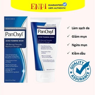  Sữa rửa mặt giảm mụn Panoxyl Creamy Acne Wash - Foaming Acne Wash 10% Benzoyl Peroxide 156g  beautyhn  