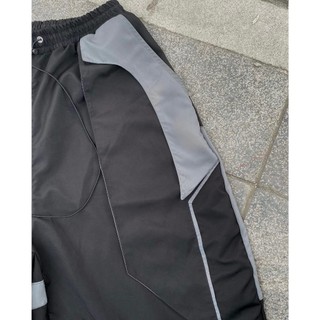 BOOM PARACHUTE PANTS BLACK/GRAY