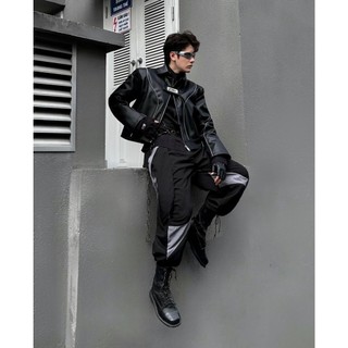BOOM PARACHUTE PANTS BLACK/GRAY