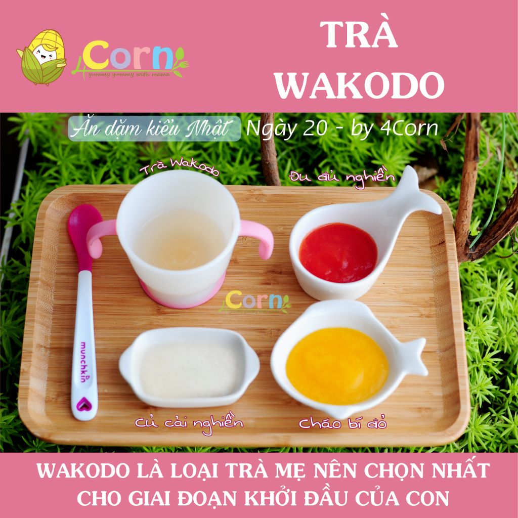 Trà Wakodo Nhật Bản - Cho bé 1m+