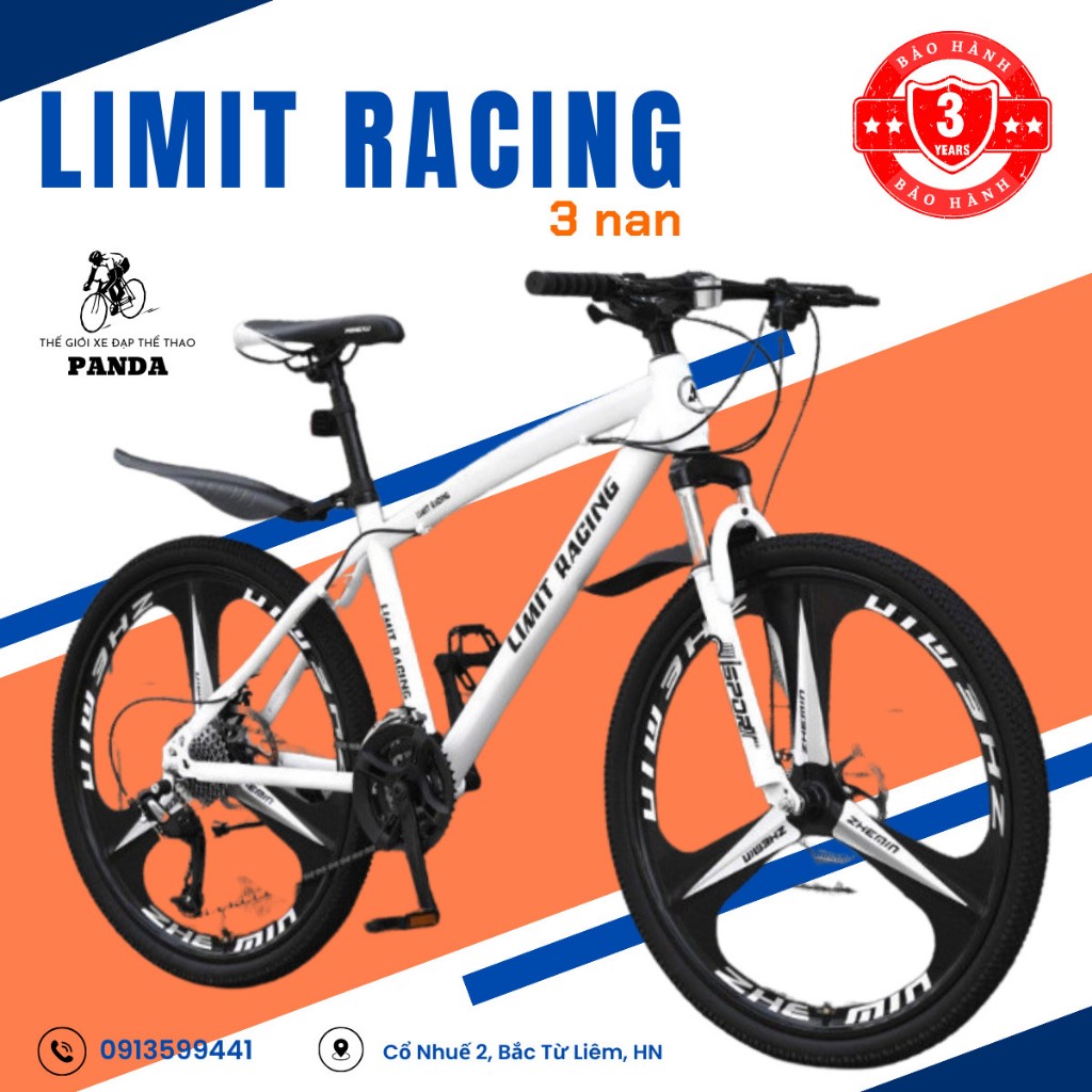 Xe đạp  LIMIT RACING, xe đạp ngoài trời , xe địa hình thể thao giã ngoại cho người lớn, học sinh, sinh viên.