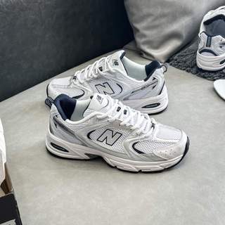 Giày thể thao NewBalance 530 bạc white grey navy nam nữ chuẩn auth size 36_45