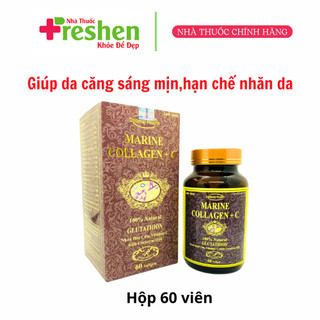 Đẹp da sáng da collagen + c lọ 60 v