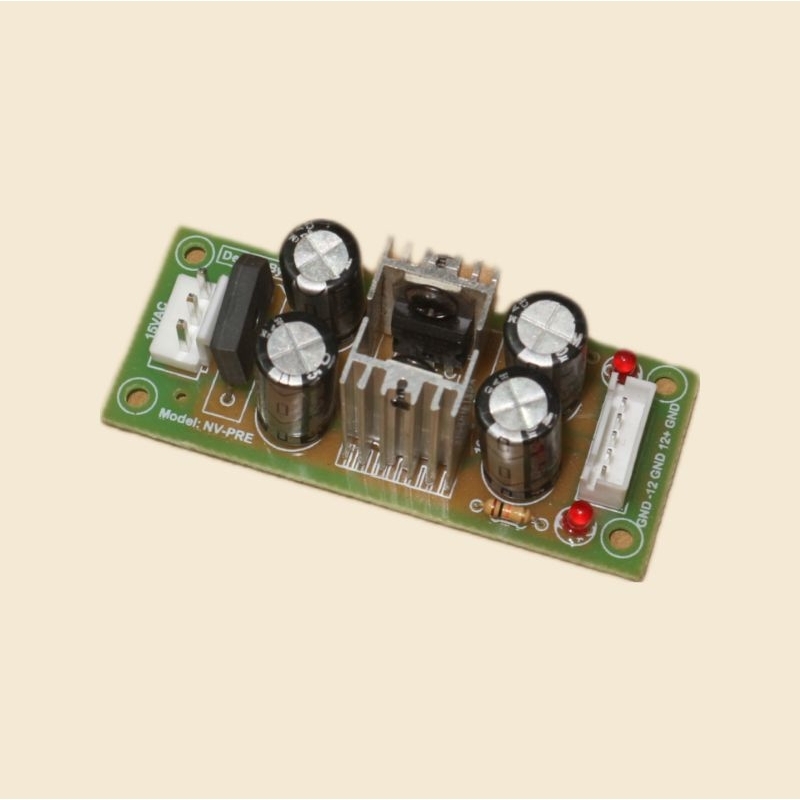 Mạch nguồn đôi 12V dùng cho ampli