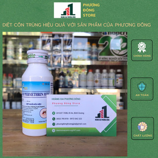 Thuốc diệt muỗi công nghệ Anh Quốc Map Permethrin 55EC - Chai 100ml